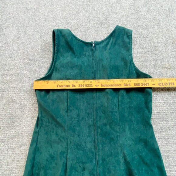 R.J. & Co. Dress Women’s 8 Green Sleeveless Sheath Soft Professional Career Wear - Picture 9 of 9
